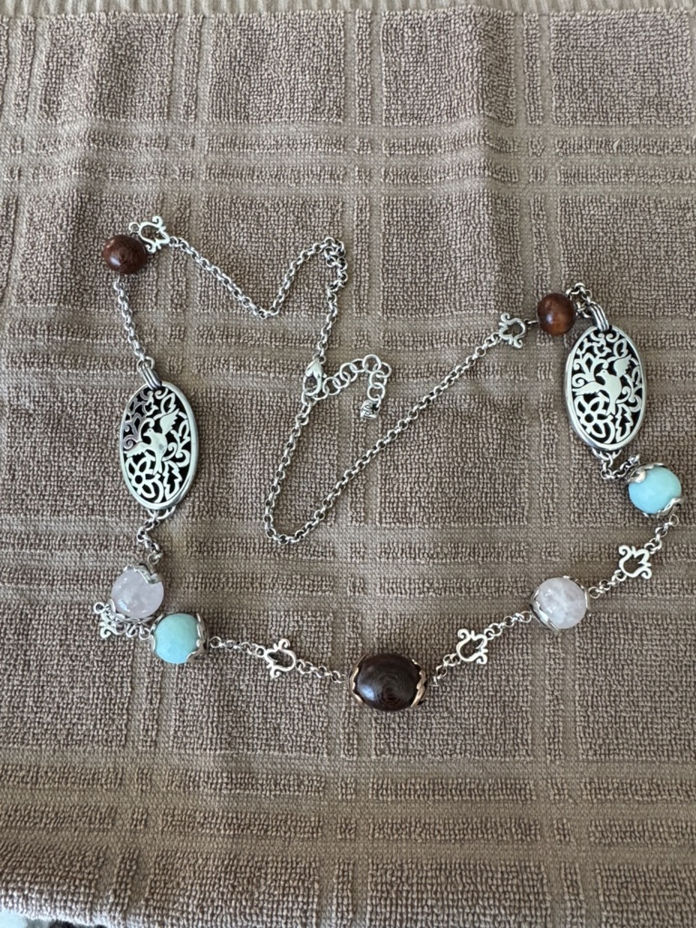 Brighton Songbird Long Beaded
Large Statement Necklace